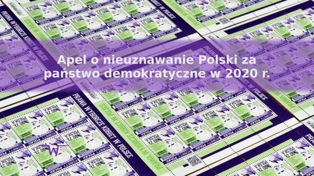 Apel o nieuznawanie Polski za państwo demokratyczne w 2020 r.